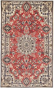 Nain Tappeto persiano 120x200 Rosso (Iran) Annodato A Mano