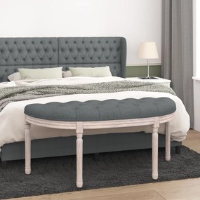 Panca Grigio Scuro 110,5x45x49 Cm İn Tessuto /