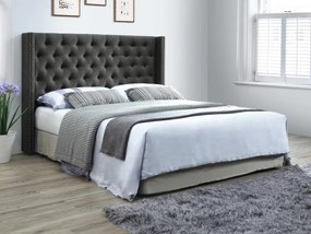 Testata trapuntata 170 cm Tessuto Grigio - MASSIMO II