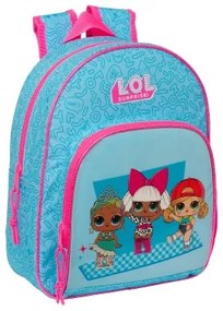 Zaino Scuola LOL Surprise! Divas Azzurro 28 x 34 x 10 cm