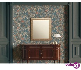 DUTCH WALLCOVERINGS Carta da Parati Bird-of-Paradise Blu