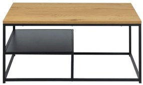 Tavolino CORA quercia/nero