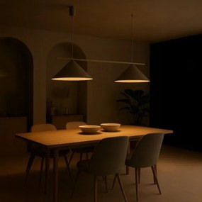 Lampadario a cavo CAPITAL 2xGX53/15W/230V taupe