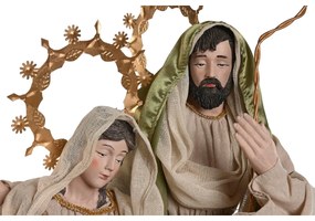 Presepe di Natale Home ESPRIT Verde Beige 48 x 28 x 90 cm