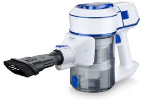 Niceboy ION Hurricane H5- Aspirapolvere a batteria 2in1 150W/2200 mAh bianco/blu