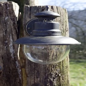 Brilliant - Applique da esterno ARTU 1xE27/60W/230V IP44 patina/oro