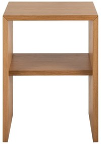 Comodino in colore naturale con effetto rovere Arlon - Actona