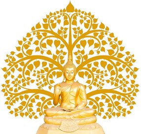 Carta da parati – Buddha con albero della vita