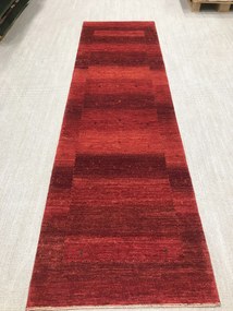 Loribaft Tappeto persiano 90 x 290 Rosso (Iran) Annodato A Mano