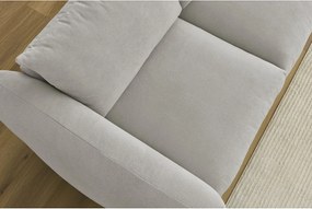 Divano in grigio chiaro 265 cm Ernest – Bobochic Paris