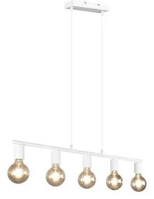 Reality - Lampadario a sospensione con filo VANNES 5xE27/40W/230V