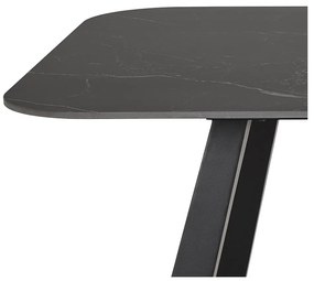 Tavolo da pranzo con piano in ceramica 90x180 cm Antalya – Actona