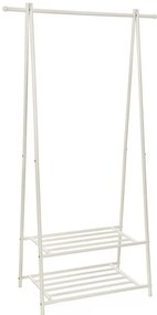 Appendiabiti a piantana LINEA, bianco