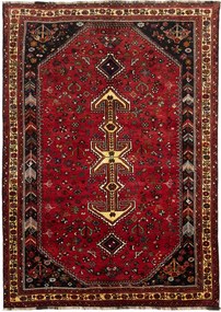 Shiraz Tappeto persiano 250 x 180 Rosso (Iran) Annodato A Mano