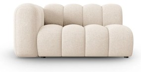 Divano componibile color crema (con penisola a sinistra) Lupine – Micadoni Home