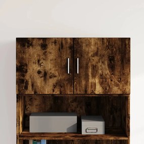 Mobile A Parete Rovere Fumo 80x42,5x40 Cm İn Legno Multistrato /