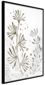 Poster  Dried Plants  Cornice Quadri Cornice nera, Larghezza x Altezza Home decor 30x45