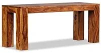 Panca in Legno Massello di Sheesham 110x35x45 cm 244352