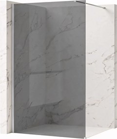 Parete doccia Rea Flexi Grey / Chrome 90