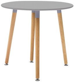 THOMAS - tavolo da pranzo scandinavo rotondo Ø 80