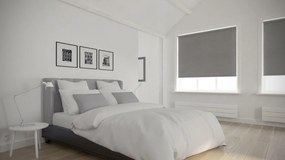 Tenda a rullo oscurante Dublin grigio 90x190 cm