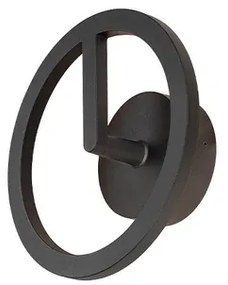 Q-Ring Applique da Parete 3000K IP65 Black - SLV