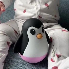 Pinguino oscillante, rosa