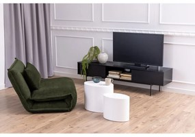 Mobile TV basso nero effetto frassino 180x44,5 cm Angus - Actona