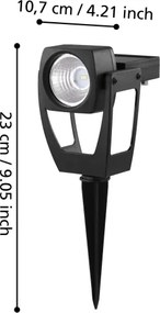 Eglo 48719 - Proiettore solare a LED SOLAR LED/0,1W/3,2V 1000 mAh IP44
