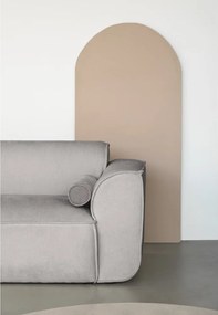 Divano componibile in grigio chiaro (con penisola a destra) Flex Felix – Miuform