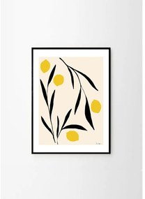 Poster 50x70 cm Lemon – Anna Mörner – The Poster Club