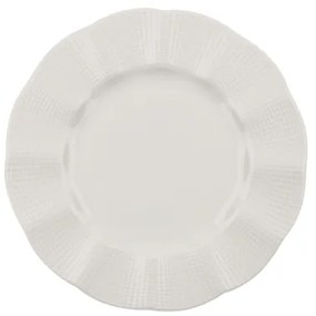 Servizio da tavola 18 pezzi, bianco in porcellana