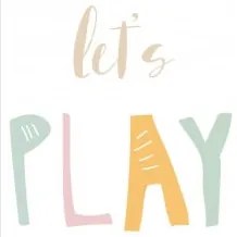 Poster Decorativo (50x70 cm) Action Kids Play - Sklum