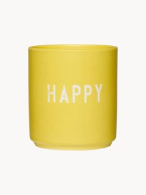 Tazza di design con scritta Favourite HAPPY