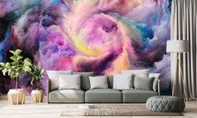 Carta da parati autoadesiva – Spirale colorata