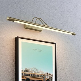 Applique a LED Mailine Lindby, Ottone / Oro, Soggiorno / Sala da pranzo, Metallo, Moderno, Applique a LED