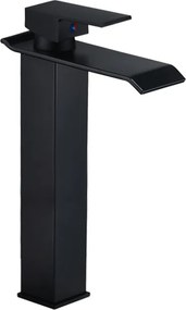 Mexen Apus rubinetto lavabo alto, nero - 744710-70