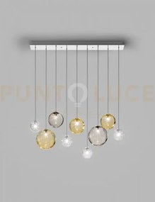 Puppet sospensione l9 multicolore 1 cromo lucido attacco g9