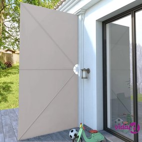 vidaXL Tenda Laterale per Terrazza Pieghevole Crema 400x200 cm