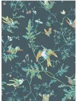 Cole & Son Tapete Hummingbirds - Viridian