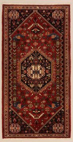 Gashghai Tappeto 70x140 (Iran) Annodato A Mano