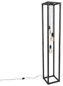 Lampada da terra intelligente nera 3 luci con Wi-Fi G95 - Big Cage