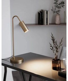 ByRydens 4002580-6503 - Lampada da tavolo CURVE 1xGU10/7W/230V dorata