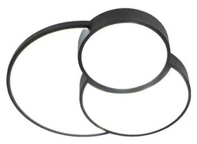 Plafoniera LED dimmerabile LED/60W/230V 3000-6500K nero +remote telecomando