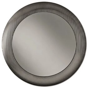 Specchio tondo ENEA con cornice cannettata Fumč D120 cm