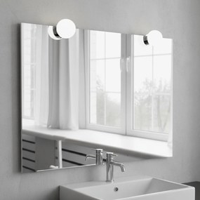 Lampada LED da Specchio Rotonda 3W IP54 - Da cornice o filo lucido Colore Bianco Naturale 4.000K