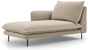 Lettino beige, angolo sinistro Vienna - Cosmopolitan Design