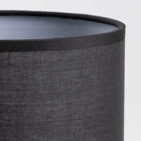 Brilagi - Paralume universale NUBILA E27 15,5x14 cm nero