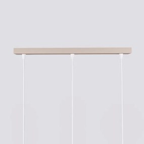 Brilagi - Lampadario a sospensione con filo CRESTO 3xGU10/10W/230V taupe