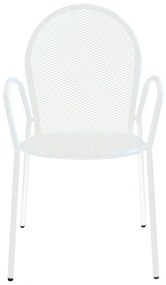 MARIS - poltrona da giardino impilabile in ferro